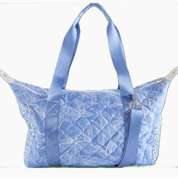 Summer & Rose Blue Quilted Travel Bag - Picture 3 of 7